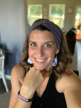 Load image into Gallery viewer, Dusty Purple Front Knot Headband