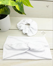 Load image into Gallery viewer, White Front Knot Headband
