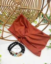 Load image into Gallery viewer, Terracotta Front Knot Headband