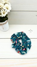 Load image into Gallery viewer, Camping Green Scrunchie
