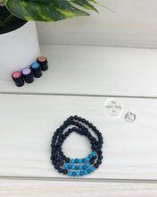 Load image into Gallery viewer, Shades of Blue Diffuser Bracelet
