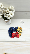 Load image into Gallery viewer, Multicolored Bandana Scrunchie
