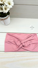 Load image into Gallery viewer, Dusty Pink Front Knot Headband
