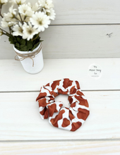 Load image into Gallery viewer, Brown Cow Scrunchie
