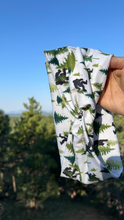 Load image into Gallery viewer, Sasquatch on White Front Knot Headband

