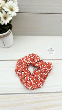 Load image into Gallery viewer, Terracotta Cheetah Scrunchie
