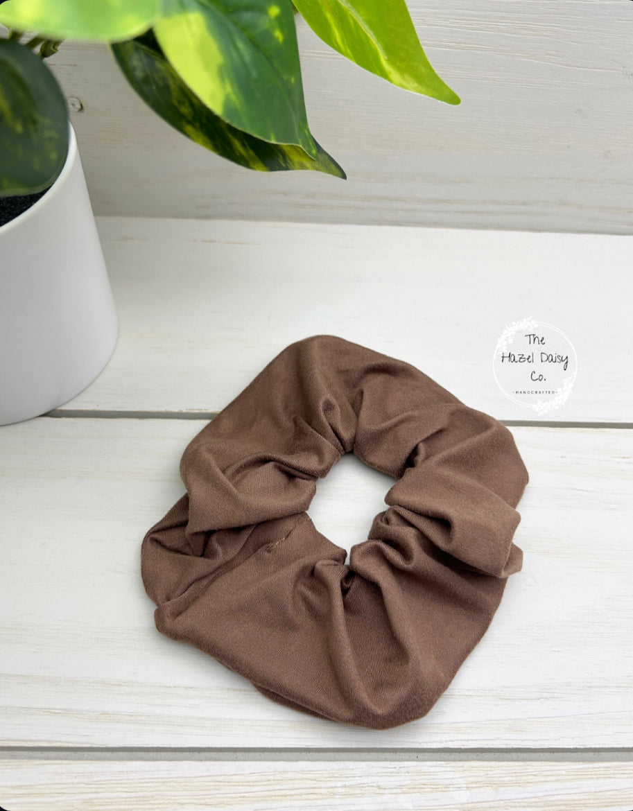 Espresso Scrunchie