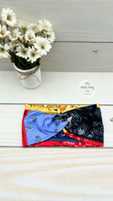 Load image into Gallery viewer, Multicolored Bandana Front Knot Headband
