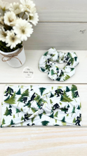 Load image into Gallery viewer, Sasquatch on White Scrunchie
