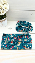 Load image into Gallery viewer, Camping Green Scrunchie
