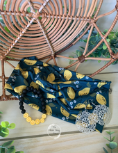 Load image into Gallery viewer, Lemon Daisies Front Knot Headband
