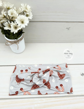 Load image into Gallery viewer, Chickens Rainbows Front Knot Headband
