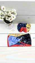 Load image into Gallery viewer, Multicolored Bandana Scrunchie
