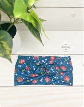 Load image into Gallery viewer, Strawberries and Blueberries Front Knot Headband
