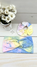 Load image into Gallery viewer, Pastel Tie Dye Scrunchie
