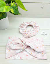 Load image into Gallery viewer, Pink Christmas Trees Front Knot Headband
