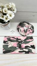 Load image into Gallery viewer, Pink Camo Scrunchie
