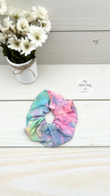 Load image into Gallery viewer, Bright Tie Dye Scrunchie

