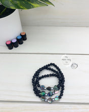 Load image into Gallery viewer, Marble Hearts Diffuser Bracelet
