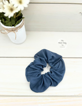 Load image into Gallery viewer, Charcoal Scrunchie
