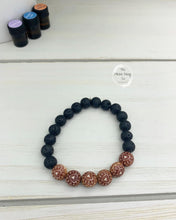Load image into Gallery viewer, Wood Hearts Diffuser Bracelet
