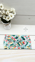 Load image into Gallery viewer, Books and Flowers Front Knot Headband
