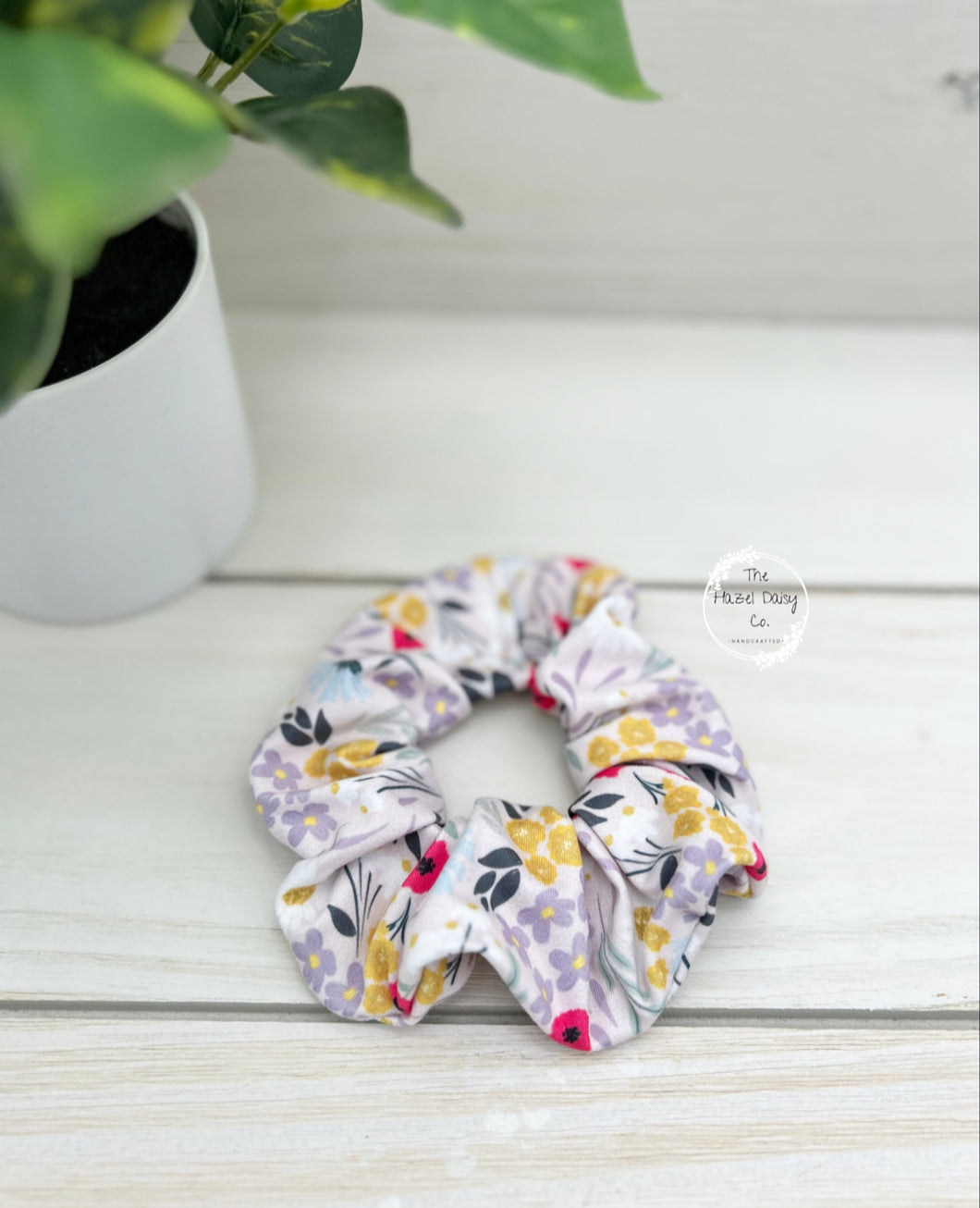 Spring Blossoms Scrunchie