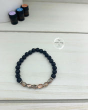 Load image into Gallery viewer, Rustic Rose Gold Diffuser Bracelet
