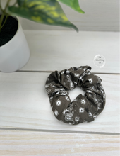Load image into Gallery viewer, Olive Bandana Scrunchie
