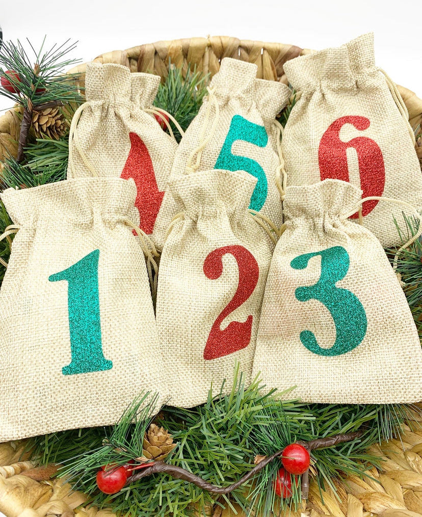 Advent Calendar Mini-All Scrunchies