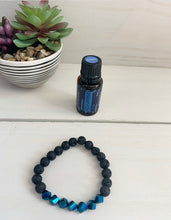 Load image into Gallery viewer, Royal Blue Shapes Diffuser Bracelet
