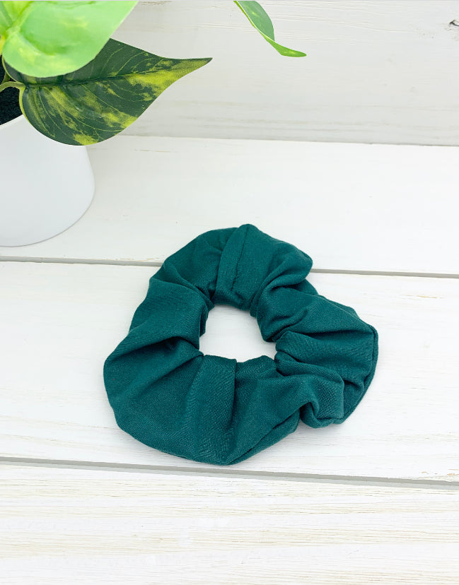 Hunter Green Scrunchie