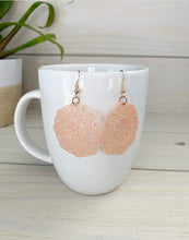 Load image into Gallery viewer, Rose Gold Doilies Earrings

