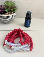 Load image into Gallery viewer, Red Lava Diffuser Bracelet
