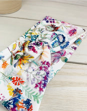 Load image into Gallery viewer, Colorful Botanical Front Knot Headband
